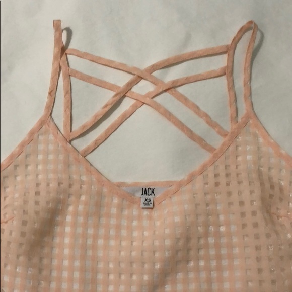 Blush/Pink Crop Tank - Picture 2 of 3